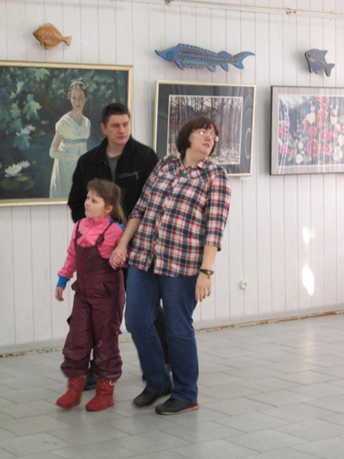В Музейном центре г. Сегежа проходит выставка "Онежская палитра. Избранное"