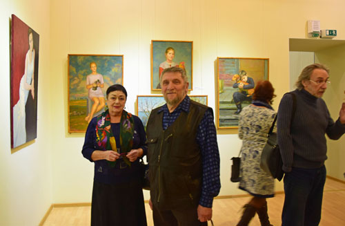Фотоотчет с открытия республиканской выставки "Онежская палитра" 27 декабря 2016